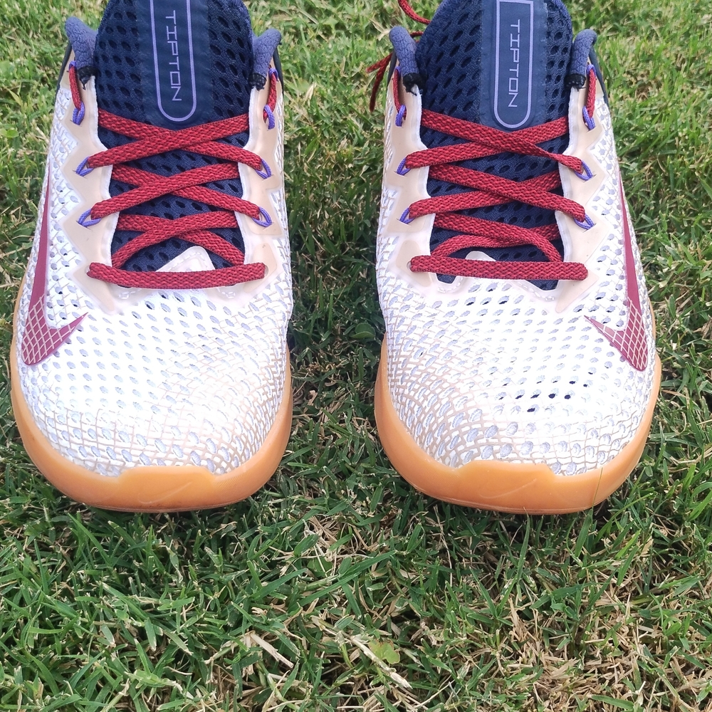 Nike Tipton Sneakers - White, Red, and Navy